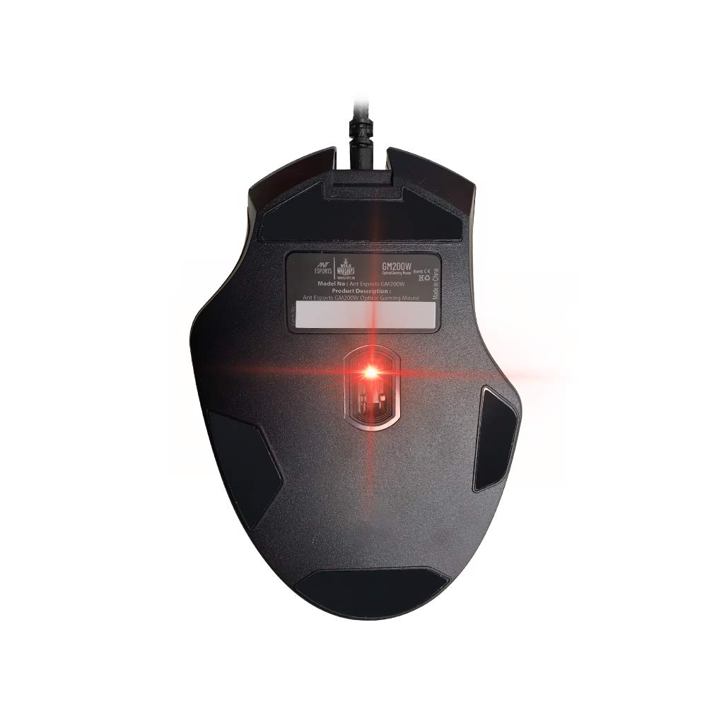 The Ultimate Strings - IT Accessories Peripherals - Ant Esports GM200W Optical Wired USB Gaming Mouse with 6 Programmable Buttons