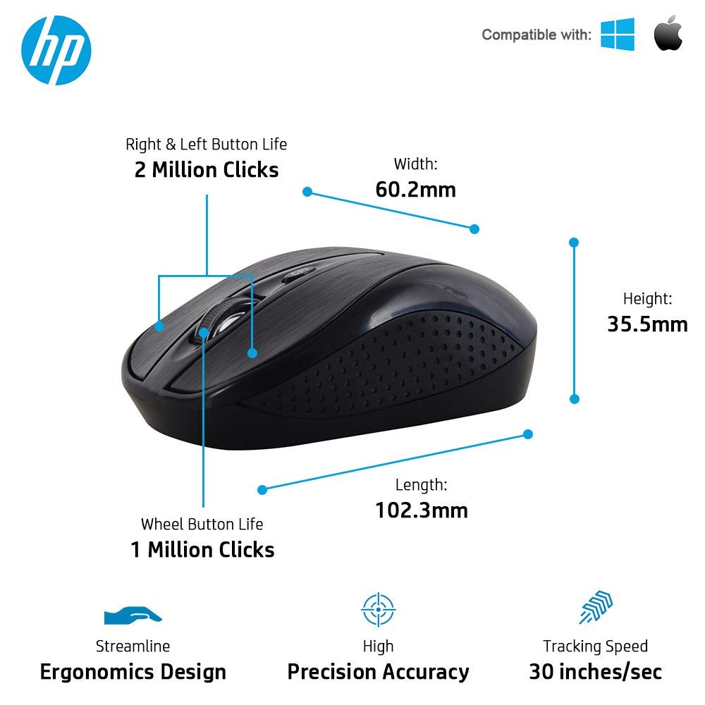 The Ultimate Strings - IT Accessories Peripherals - HP Multimedia Slim Wireless Keyboard & Mouse Combo